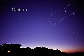 Gemini (constellation) Gemini constellation Wikipedia