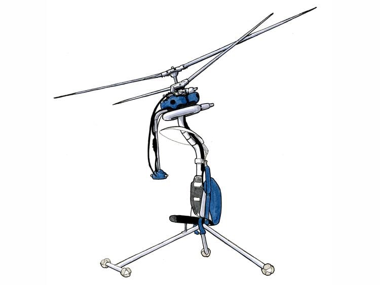 GEN H-4 Gen H4 Personal Helicopter MotorCove