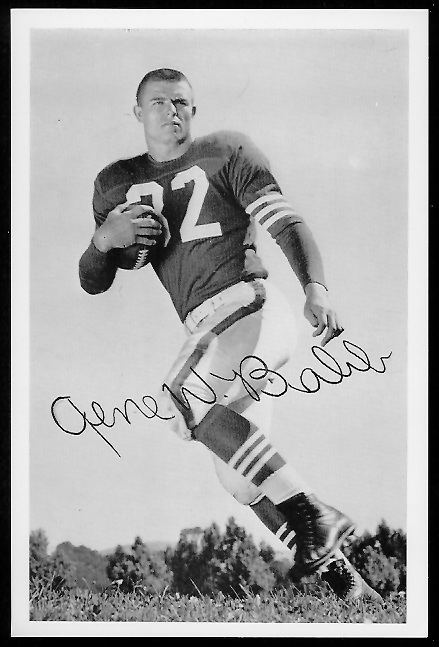Gene Babb Gene Babb 1958 49ers Team Issue 3 Vintage Football Card Gallery