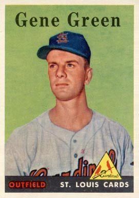 Gene Green (baseball) 1958 Topps Gene Green 366 Baseball Card Value Price Guide