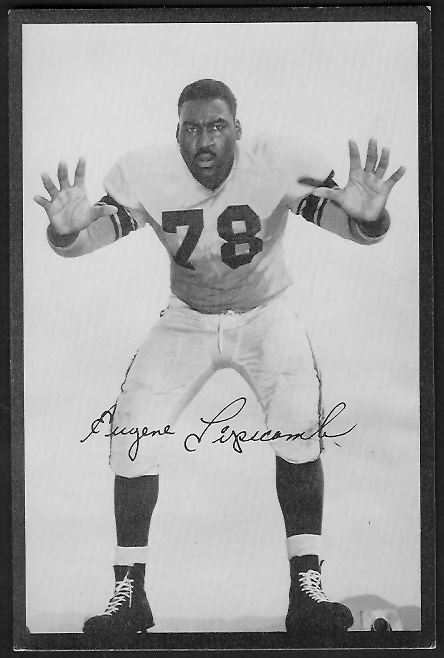 Gene Lipscomb Gene Lipscomb 1955 Rams Team Issue 19 Vintage Football Card Gallery