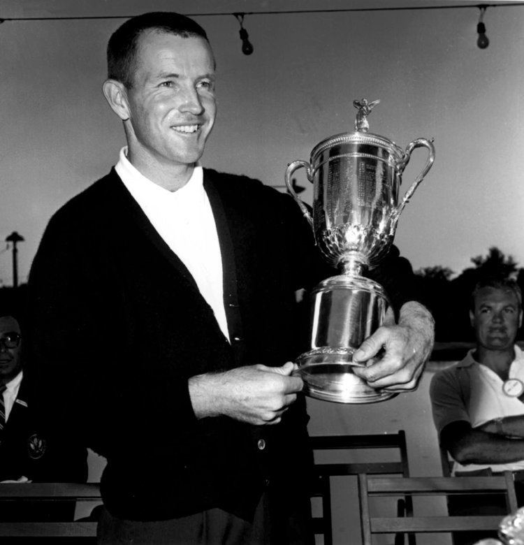 Gene Littler GOLFWEEK Photo by Associated Press Gene Littler holds