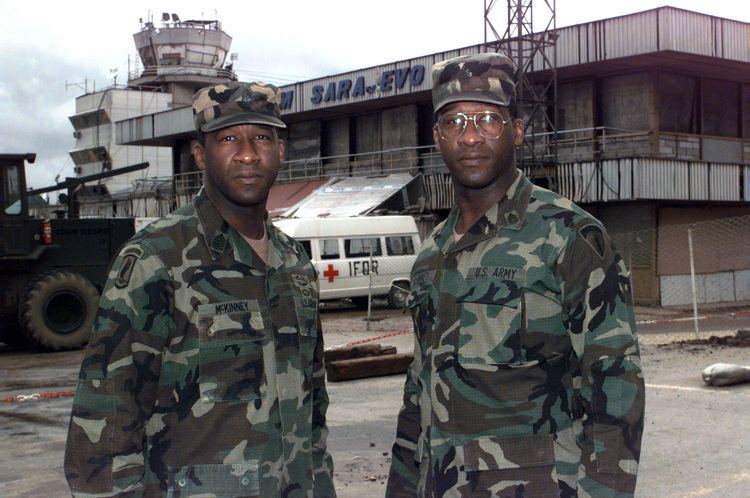 Gene McKinney Sergeant Major of the Army Gene McKinney and his twin brother the