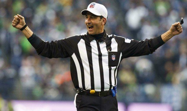 Gene Steratore Referee Gene Steratore temporarily can39t see reinserts