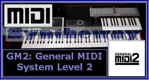 General MIDI 2 (GM2) Musical Instrument Digital Interface