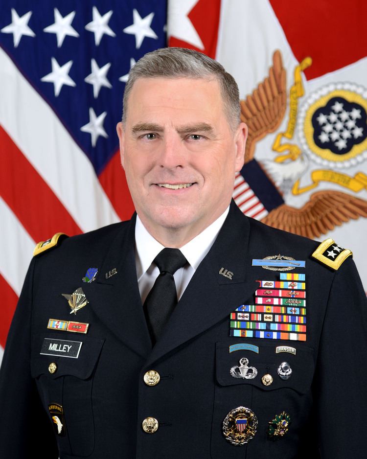 General (United States) General Mark A Milley gt US DEPARTMENT OF DEFENSE gt Biography View
