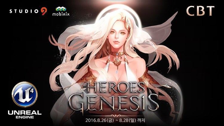 Genesis (Heroes) Heroes Genesis lvl 110 Gameplay CBT Unreal Engine 4 Mobile