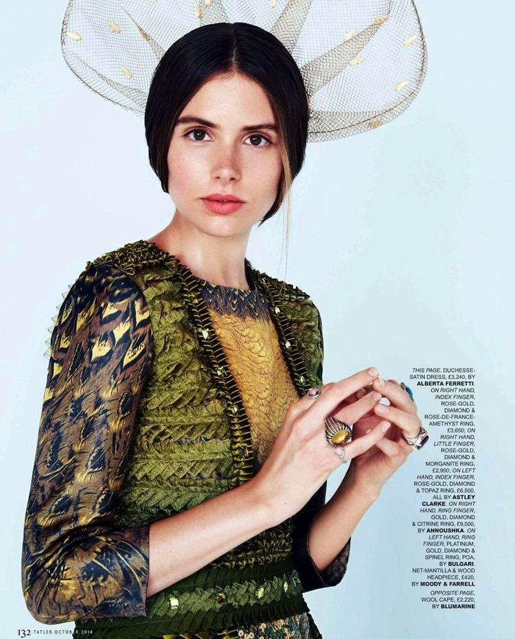 Genevieve Gaunt Smile Genevieve Gaunt in Tatler UK October 2014 by Sevda Albers