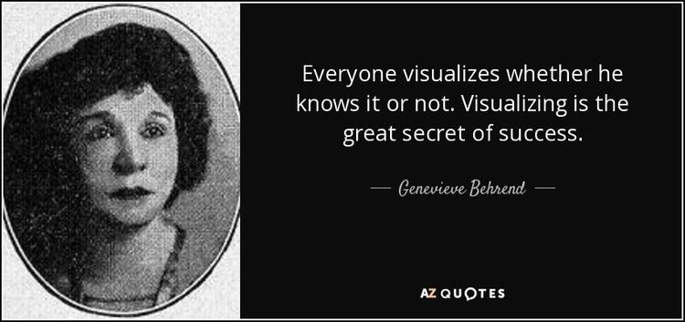 Geneviève Behrend TOP 8 QUOTES BY GENEVIEVE BEHREND AZ Quotes