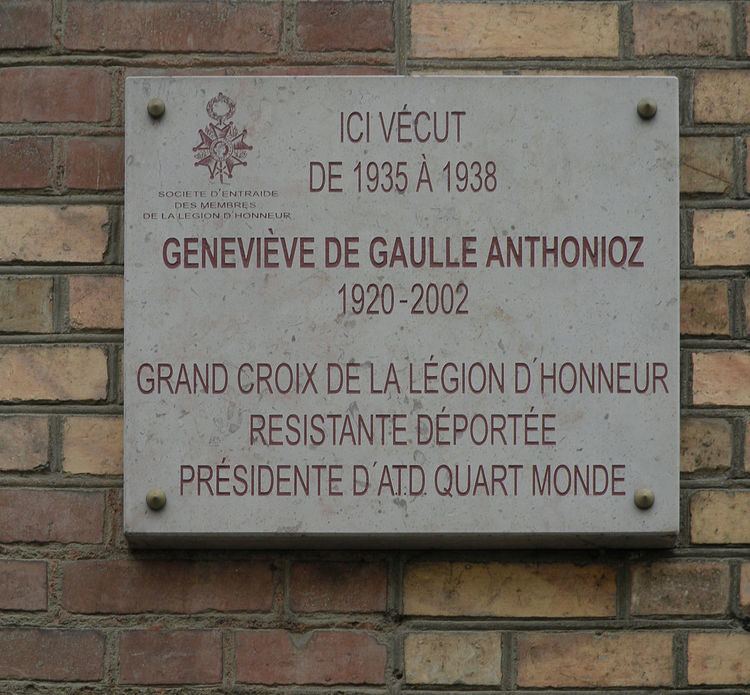 Genevieve de Gaulle-Anthonioz