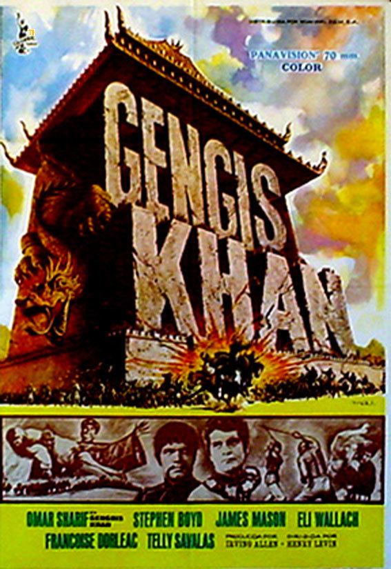 Genghis Khan (1965 film) GENGHIS KHAN MOVIE POSTER GENGHIS KHAN MOVIE POSTER