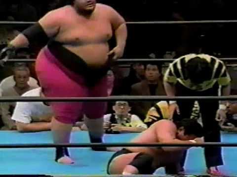 Genichiro Tenryu Yokozuna vs Genichiro Tenryu WAR 02 YouTube