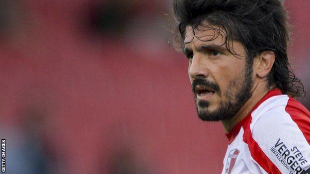 Gennaro Gattuso BBC Sport Gennaro Gattuso sacked as FC Sion manager