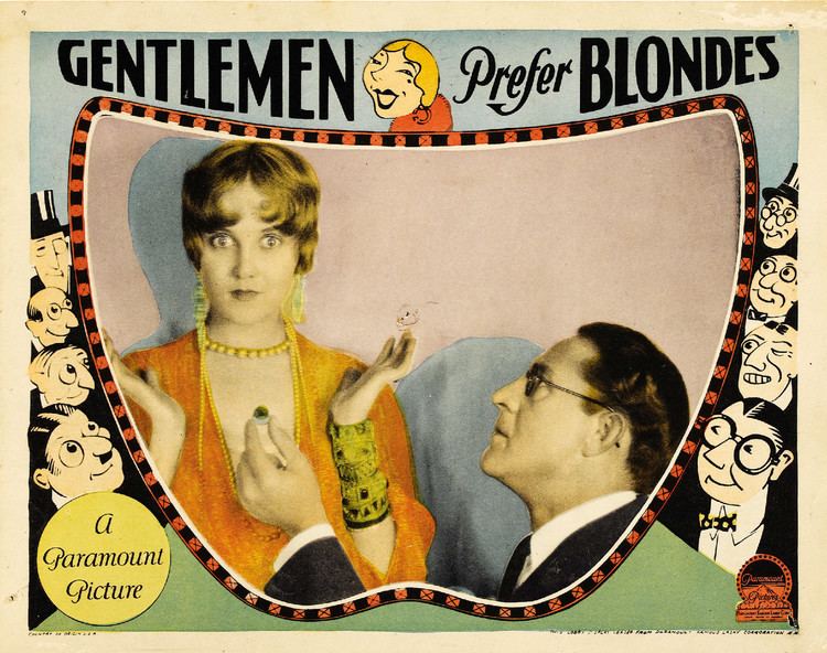 Gentlemen Prefer Blondes (1928 film) Gentlemen Prefer Blondes 1928 film Wikipedia