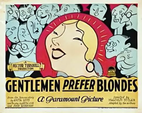 Gentlemen Prefer Blondes (1928 film) silenthollywoodcomsitebuilderimages1367164926