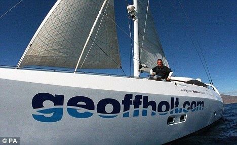 Geoff Holt (sailor) British yachtsman Geoff Holt becomes first quadriplegic to