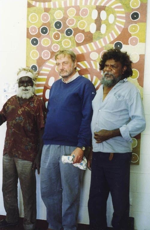 Geoffrey Bardon Billy Stockman Tjapaltjarri Geoffrey Bardon and Clifford