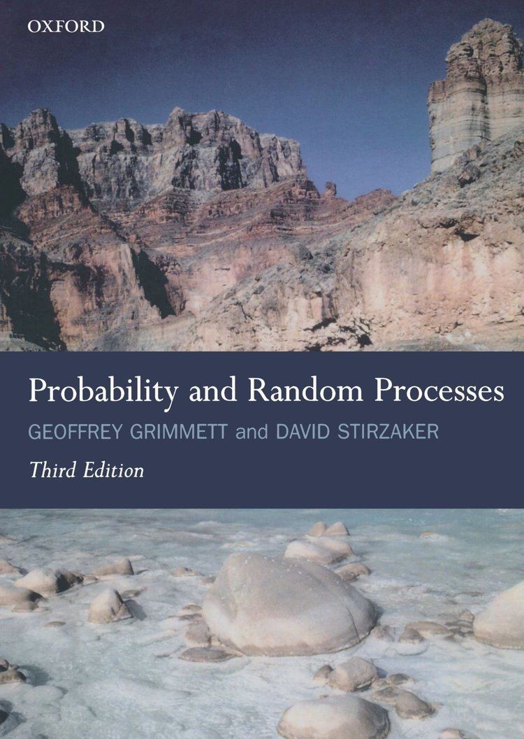 Geoffrey Grimmett Probability And Random Processes Amazoncouk Geoffrey R Grimmett