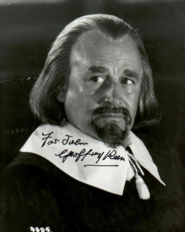 Geoffrey Keen Clickautographs autographs Geoffrey Keen