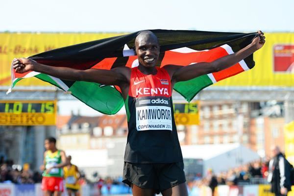 Geoffrey Kipsang Kamworor Kamworor aims to break the world half marathon record in Cardiff