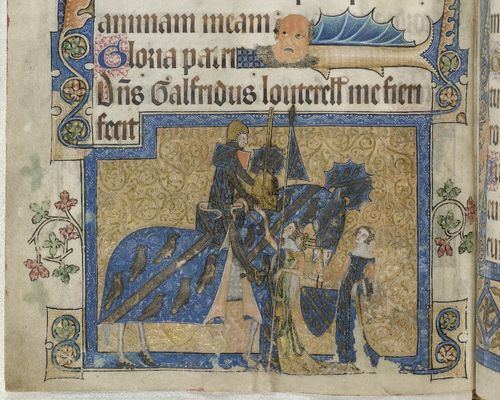 Geoffrey Luttrell The Luscious Luttrell Psalter Medieval manuscripts blog