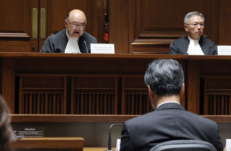 Geoffrey Ma Hong Kong Chief Justice Geoffrey Ma sets out firm stance