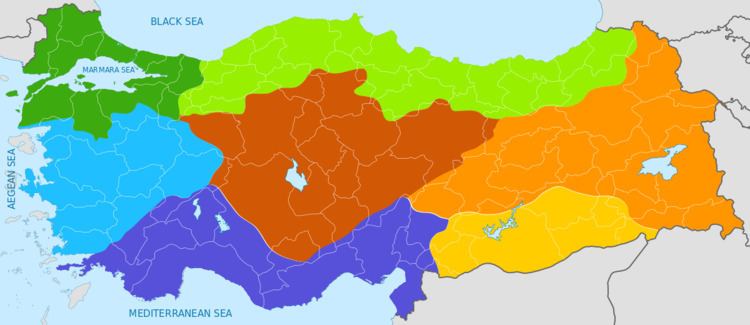 Geographical regions of Turkey - Alchetron, the free social encyclopedia