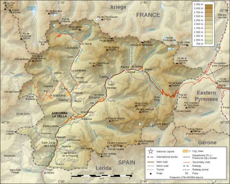 Geography of Andorra