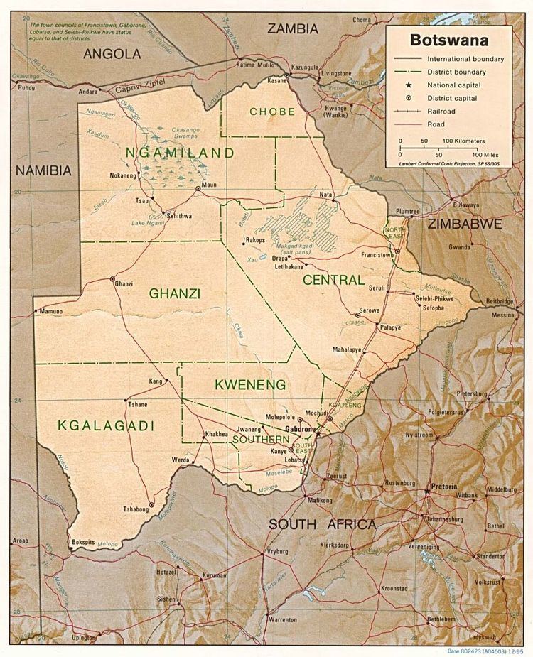 Geography of Botswana