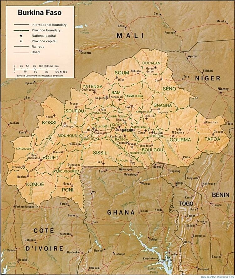Geography of Burkina Faso