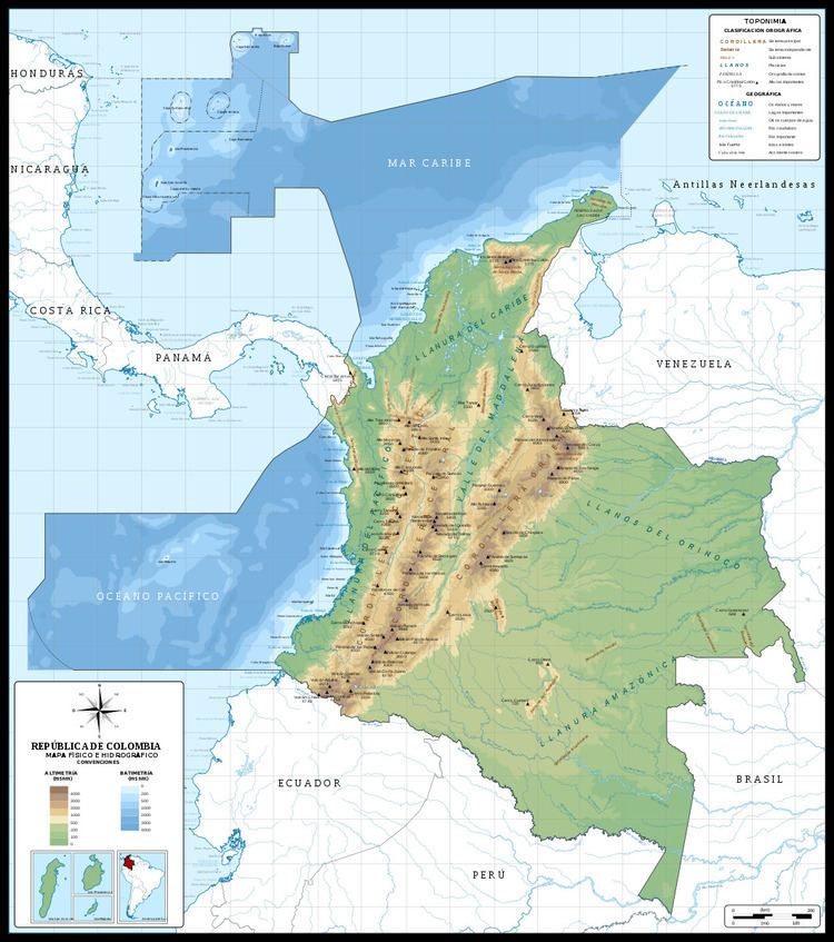 Geography of Colombia