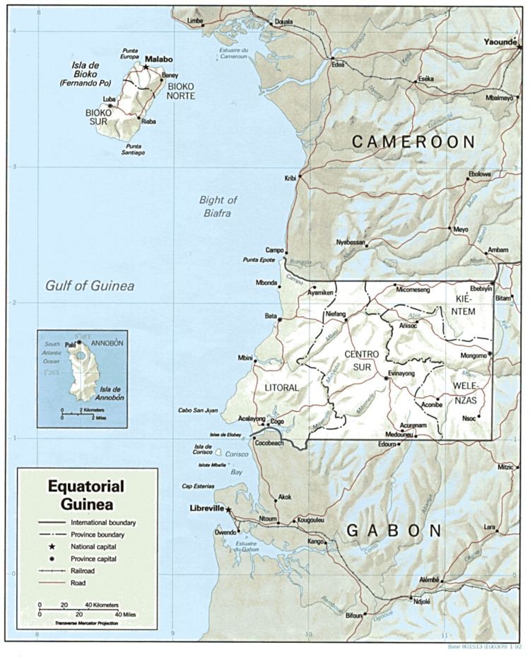 Geography of Equatorial Guinea