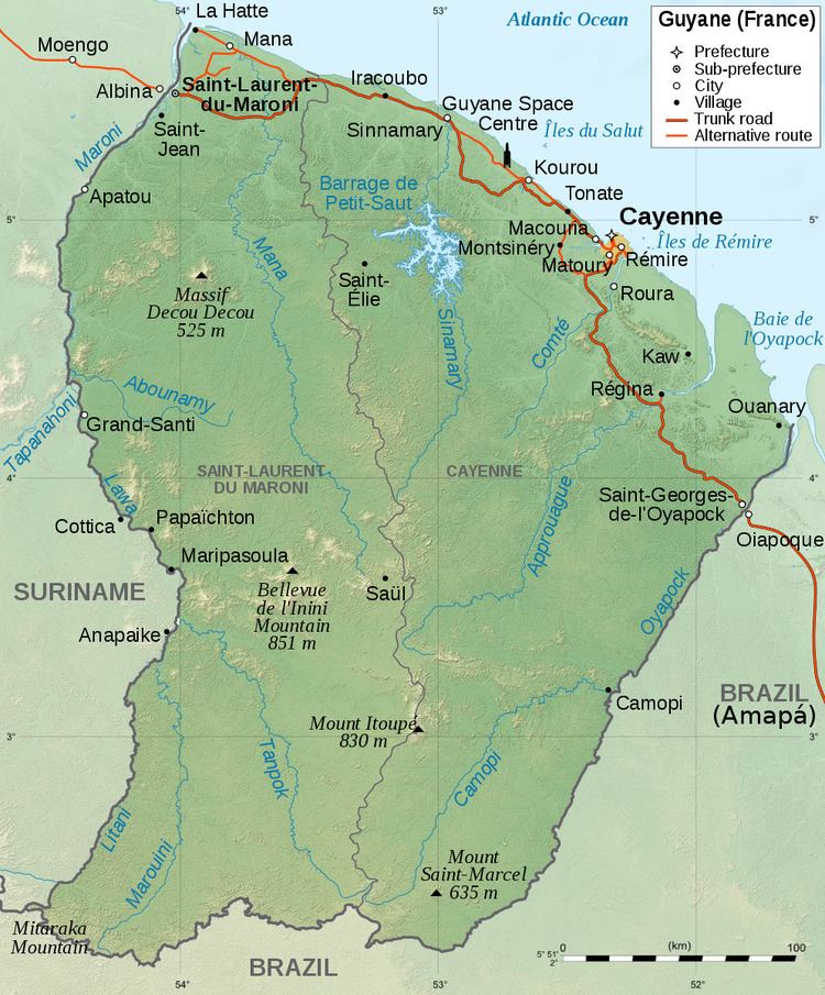 Geography of French Guiana