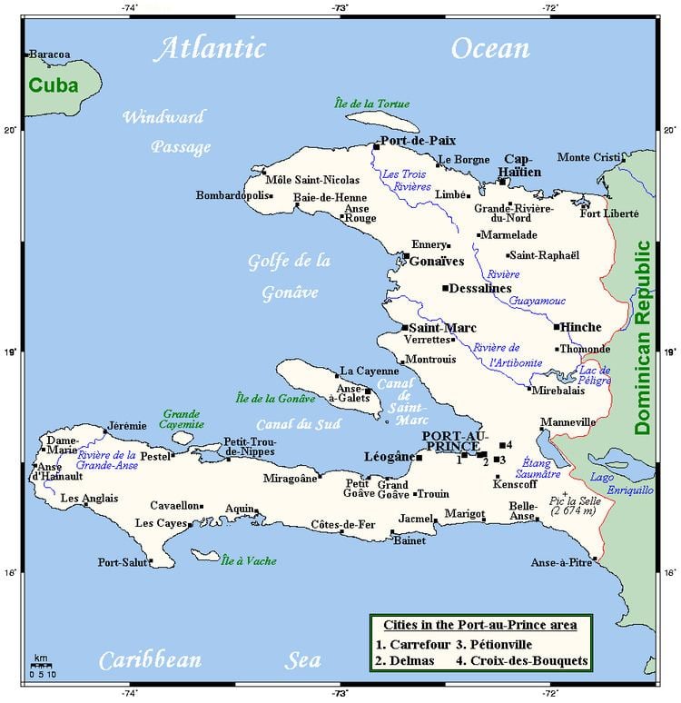 Geography of Haiti