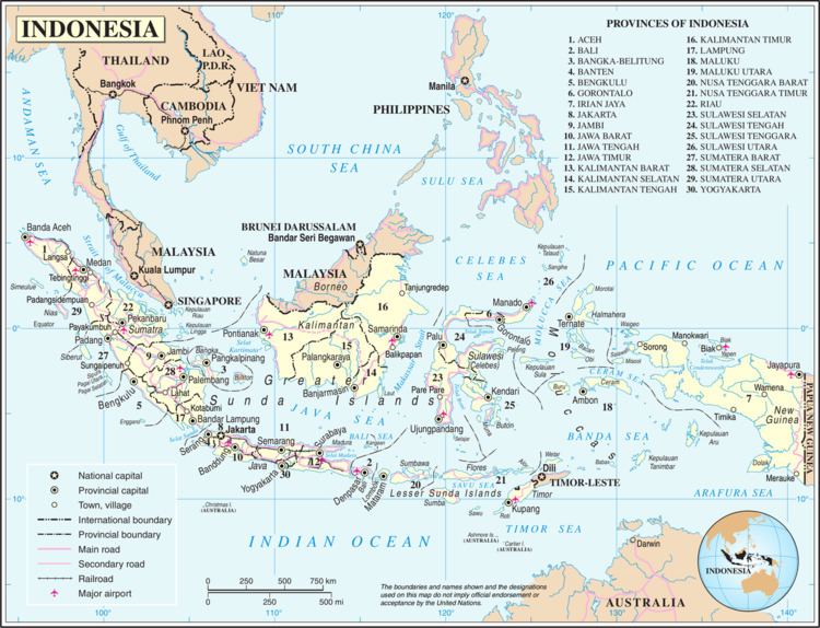 Geography of Indonesia