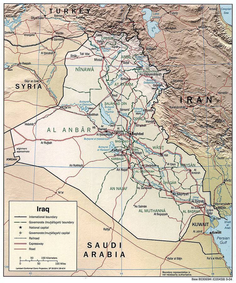 Geography of Iraq