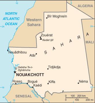 Geography of Mauritania