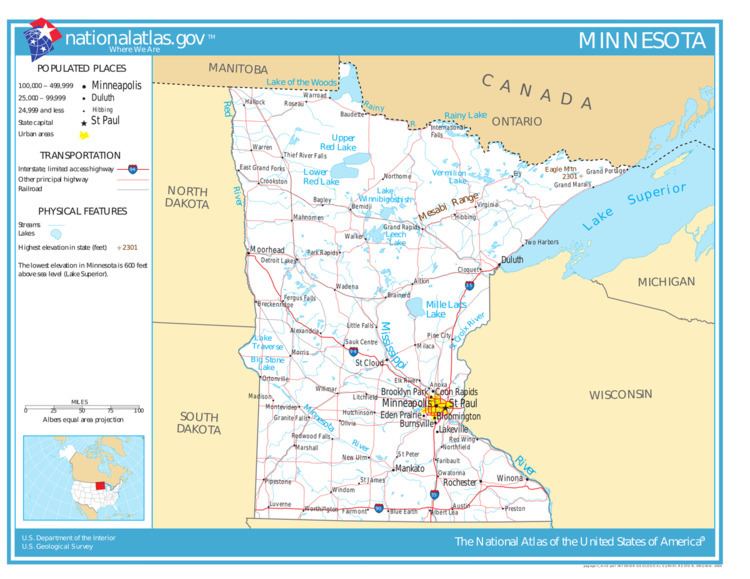 Geography of Minnesota