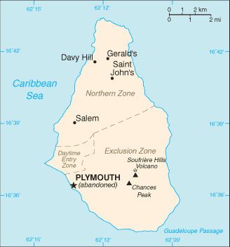 Geography of Montserrat
