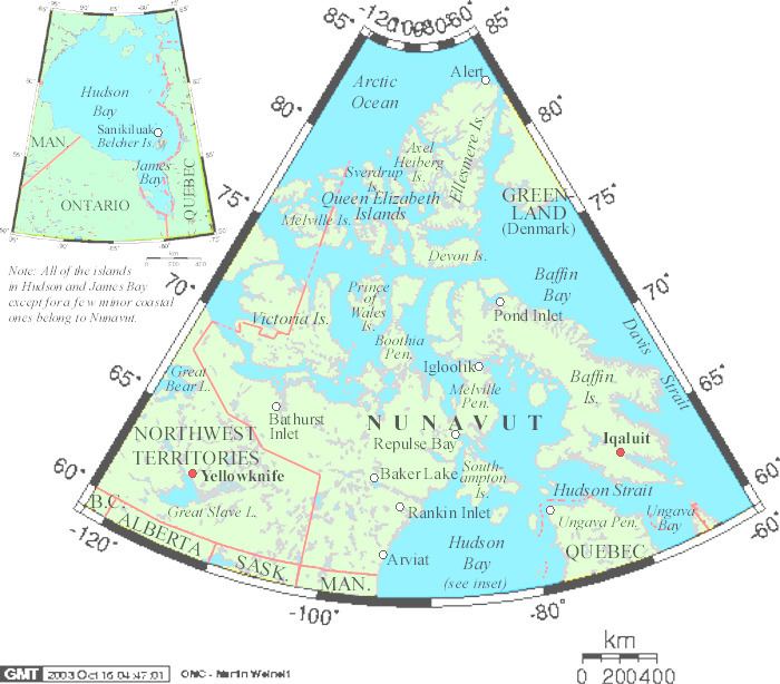 Geography of Nunavut