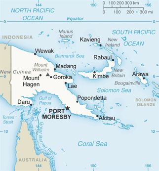 Geography of Papua New Guinea