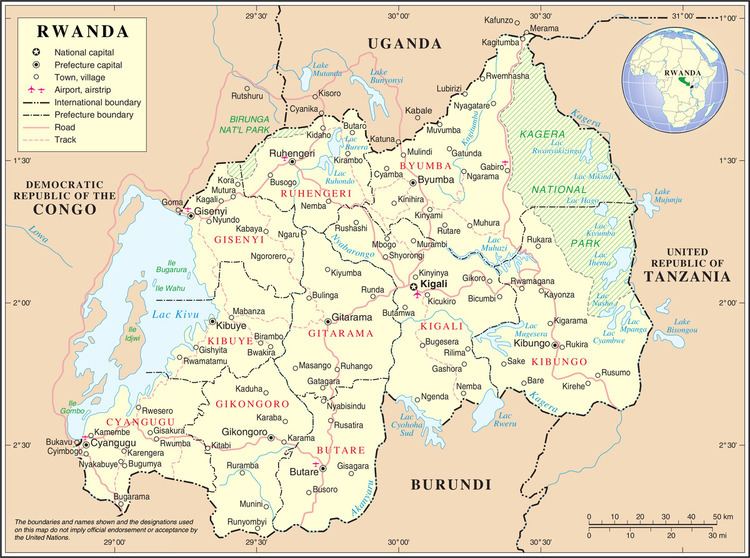 Geography of Rwanda