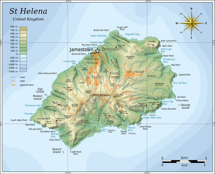 Geography of Saint Helena