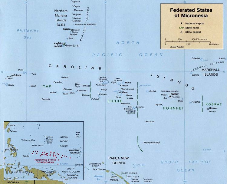 Geography of the Federated States of Micronesia