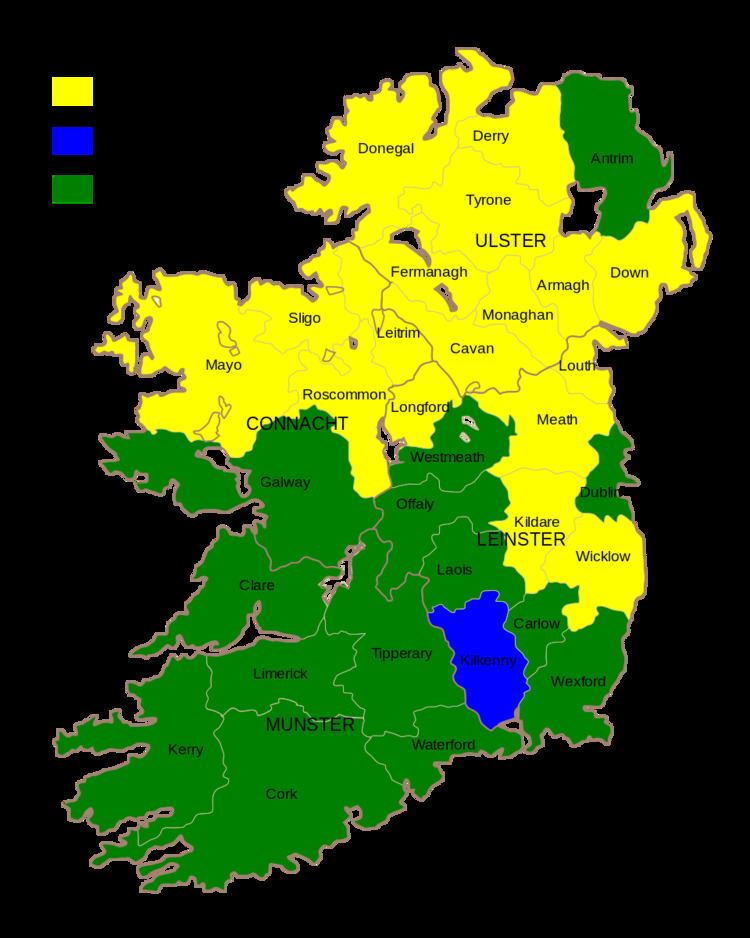 Geography of the Gaelic Games