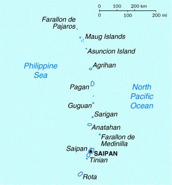 Geography of the Northern Mariana Islands