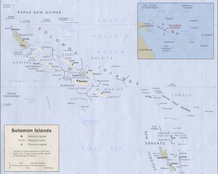 Geography of the Solomon Islands