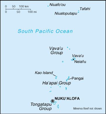 Geography of Tonga