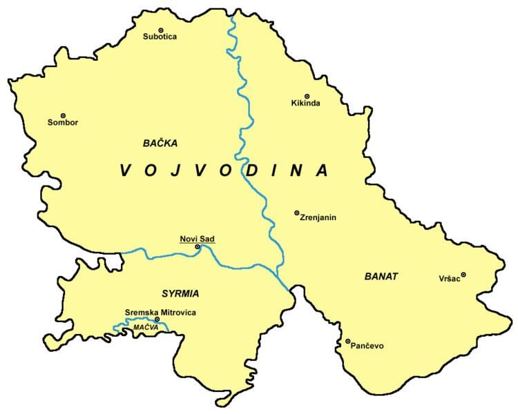 Geography of Vojvodina