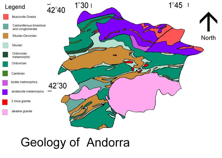 Geology of Andorra